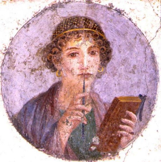 La poesia lirica greca arcaica vii v sec a c saffo for Casa greca classica