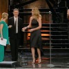 Sanremo 2013, Filippa Lagerback in raso nero e make up deciso