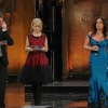 Sanremo 2013, Maria Nazionale sceglie un abito azzurro cangiante