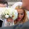 Valeria Marini il giorno delle nozze