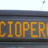 Venerdì nero dei trasporti - sciopero nazionale di 24ore di treni - aerei - autobus e metropolitana