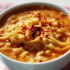 Minestra di cavolfiore e spaghetti spezzati