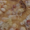 Zuppa di fagioli cannellini con prosciutto
