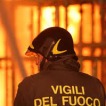 Incendio nel pescarese, ferito un uomo