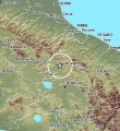 Trentesima scossa in 24 ore, questa di magnitudo Ml3.2 sempre tra Montone e Città di Castello