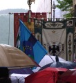Manifestazione sindacale L'Aquila