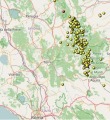 Terremoto, 14 scosse registrate nella notte nell'Alto Aterno la più forte di 3.0