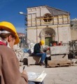 I disegnatori nell'iniziativa del 13 ottobre scorso