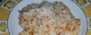 Risotto con zucca speck e stracchino