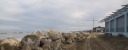 E' cominciata a Pescara l'installazione delle scogliere sulla riviera sud 