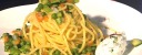 Chitarra alle verdure primaverili con ricotta alle erbe fresche e zafferano