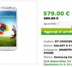 Offerta Samsung Galaxy S4