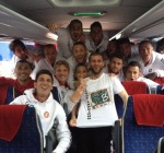 B alla seconda, la festa Virtus inizia in autobus