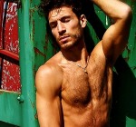 Valerio Pino nudo