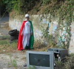 Italy Man in discarica