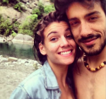 Amici 2013: Edwyn Roberts e Marta Marino si concedono un pomeriggio di relax al fiume