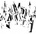 Adriano Spatola, Zeroglifico (serigrafia, 1976)