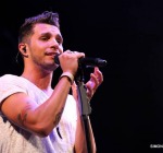 Il cantante al Casin&ograve; Perla a Nova Gorica
