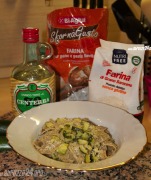 Maltagliati alle zucchine con Centerba Toro