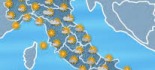 Previsioni meteo: miglioramento al nord, perturbato al sud