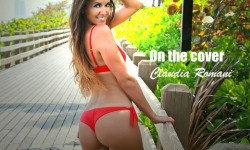 Claudia Romani protagonista sexy della copertina di Miami Life