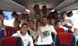 B alla seconda, la festa Virtus inizia in autobus