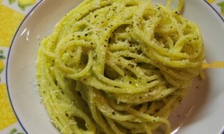 Spaghetti agli asparagi