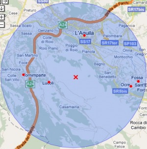 Magnitudo 2.7 - profondità 10.6Km
