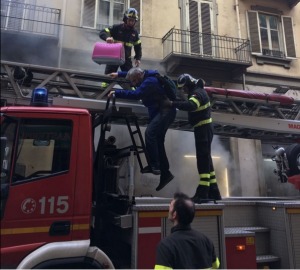 Stabile in via Vanchiglia n.11, famiglie evacuate