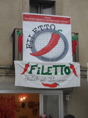 Festival del peperoncino piccante a Filetto (Ch)