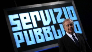 Servizio pubblico stasera in diretta su Abruzzo24ore.tv. Di Pietro e Strada ospiti di Santoro