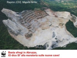 Moratoria e piano cave in Abruzzo: è battaglia politica