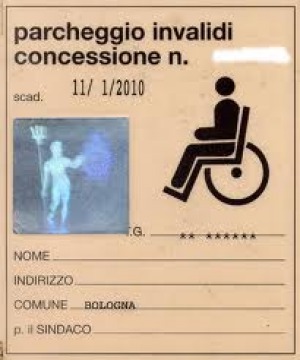 Semplificazioni: contrassegno invalidi valido in tutta Italia