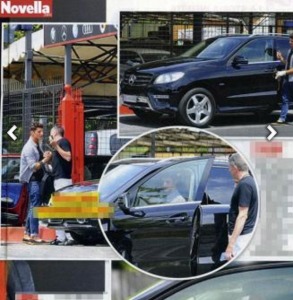 Belen Rodriguez va a vivere con il "superdotato" Stefano De Martino e gli compra un SUV Mercedes