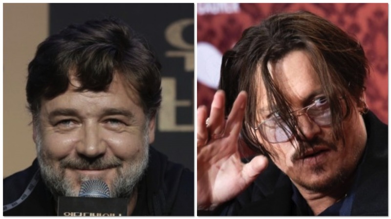 Russelcrowe E Johnnydepp Verso Il Declino Una Volta Erano Sex Symbol Russellcrowe