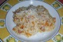 Risotto con zucca, speck e stracchino