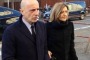 Sallusti con il suo avvocato (Foto Ansa)