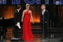 Sanremo 2013, Bar Rafaeli terzo look: finalmente un rosso fuoco