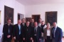 L'incontro tra Brucchi e il Vescovo Seccia e gli auguri di Buona Pasqua