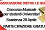 Esibizione dei vincitori il prossimo 30 maggio