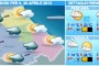 Il tempo: previsioni di oggi, 26 Aprile. Addensamenti nuvolosi su gran parte dell'Italia