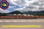 Lo striscione alla rotonda tra Pile e Coppito