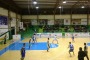 Un'istantanea del match
