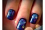 Nail art galaxy