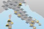 Il tempo: previsioni di oggi e domani