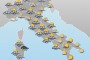 Il tempo, domani nubi diffuse e pioggia sulla Penisola