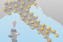 Il tempo previsioni fino a giovedi' 3 aprile