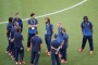 Azzurri in allenamento