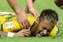 Neymar appena dopo l'infortunio