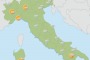 Nuvolosità residua con precipitazioni nevose anche a bassa quota